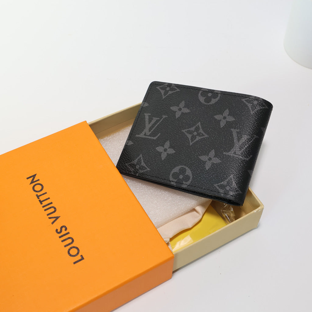 Black Monogram LV Wallet