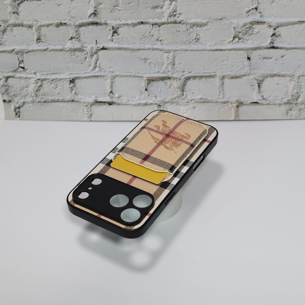 Burberry Card Holder iPhone Case for 1217 / Pro / Pro Max