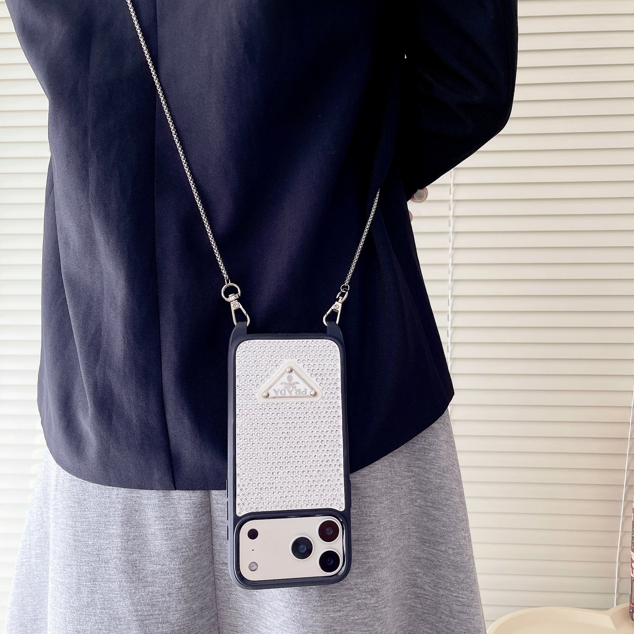 Prada Phone Case on Chain