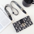 Dior Crossbody Wallet Phone Case Mini Bag for iPhone