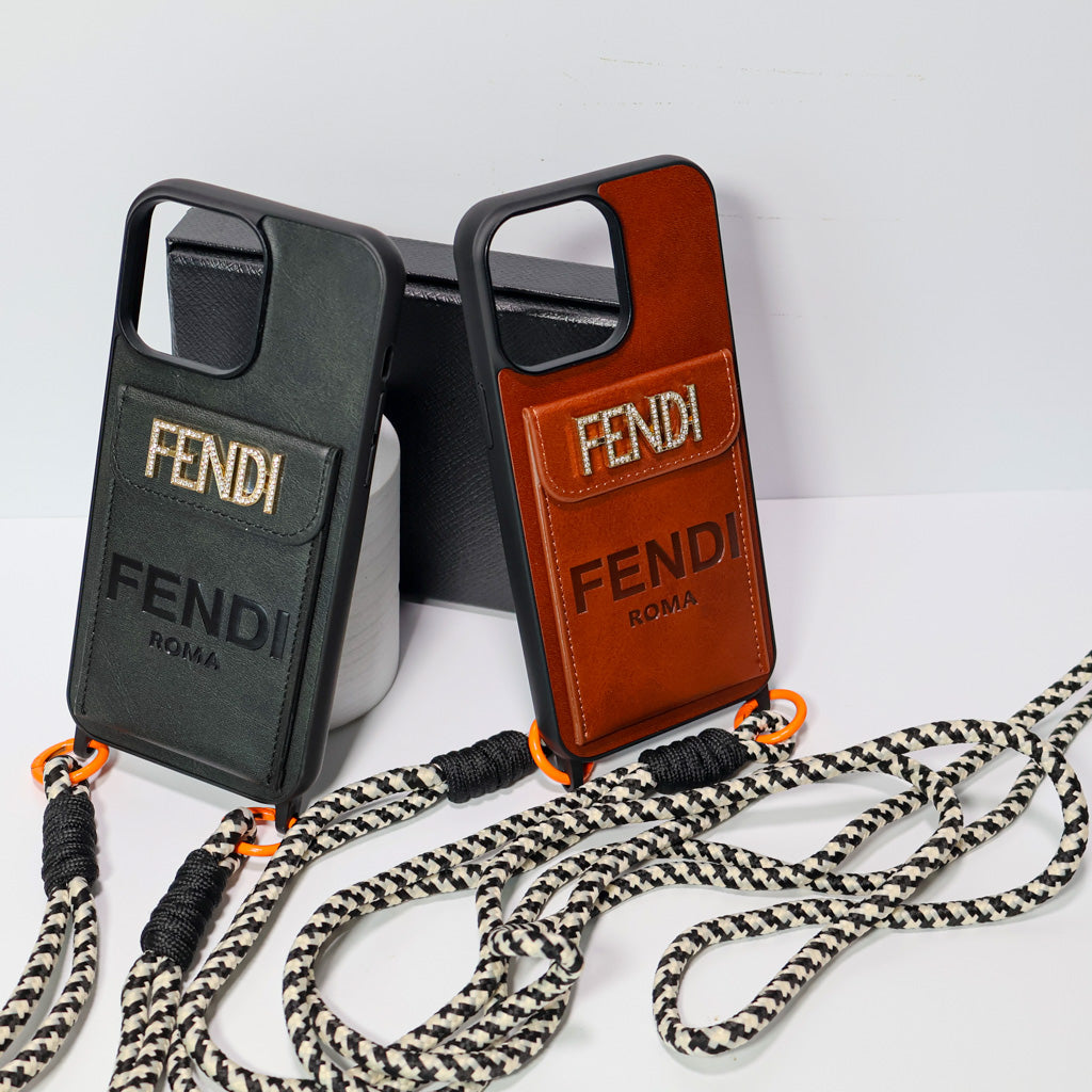 Fendi Card Holder iPhone Case