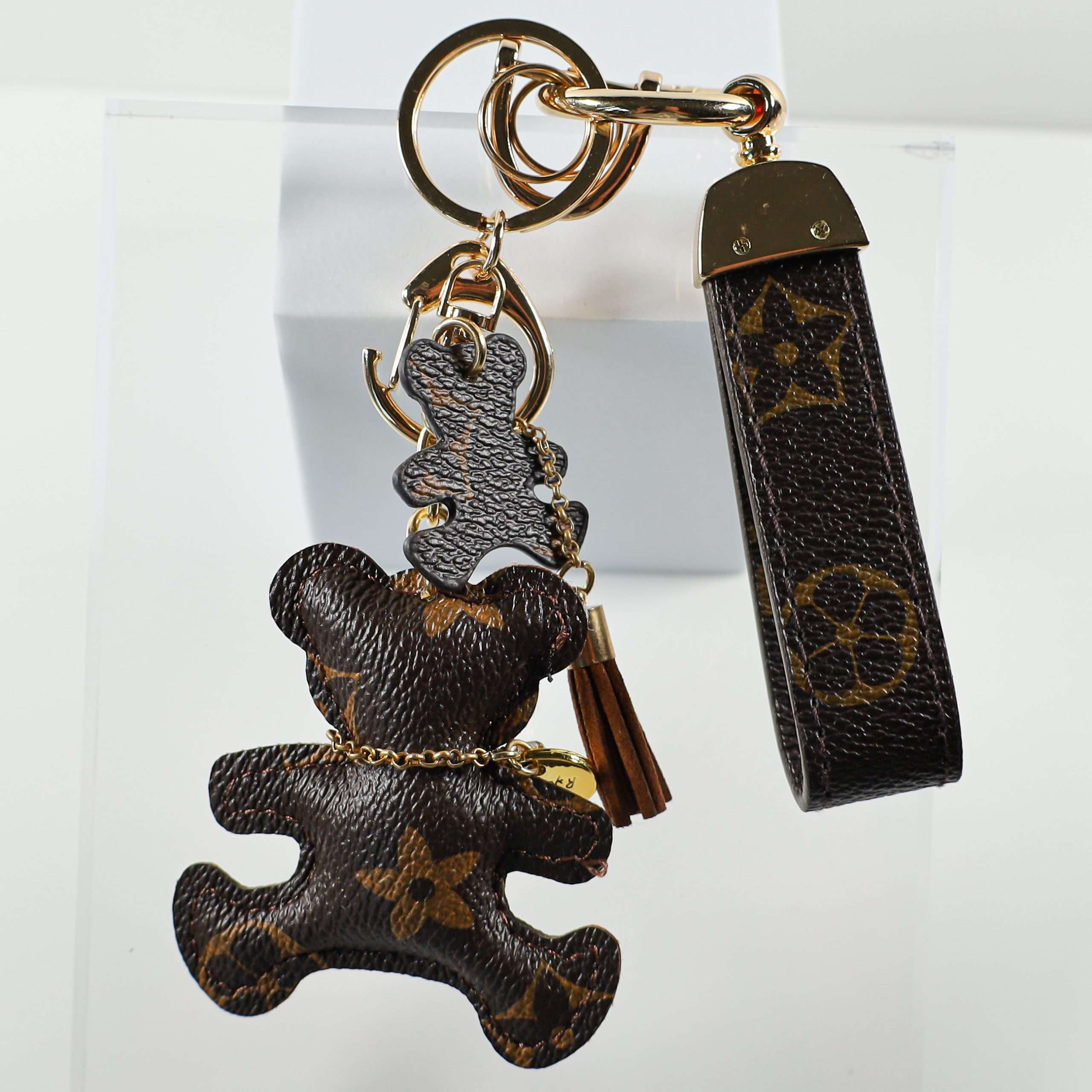 LV Bear KeyChain Bag Charm