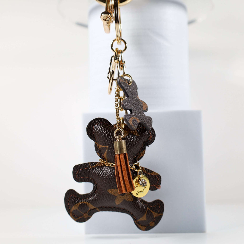 LV Bear KeyChain Bag Charm