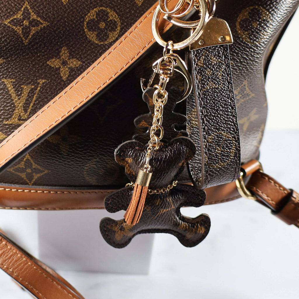 LV Bear KeyChain Bag Charm
