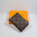 LV Brown Monogram Leather Wallet Zipper