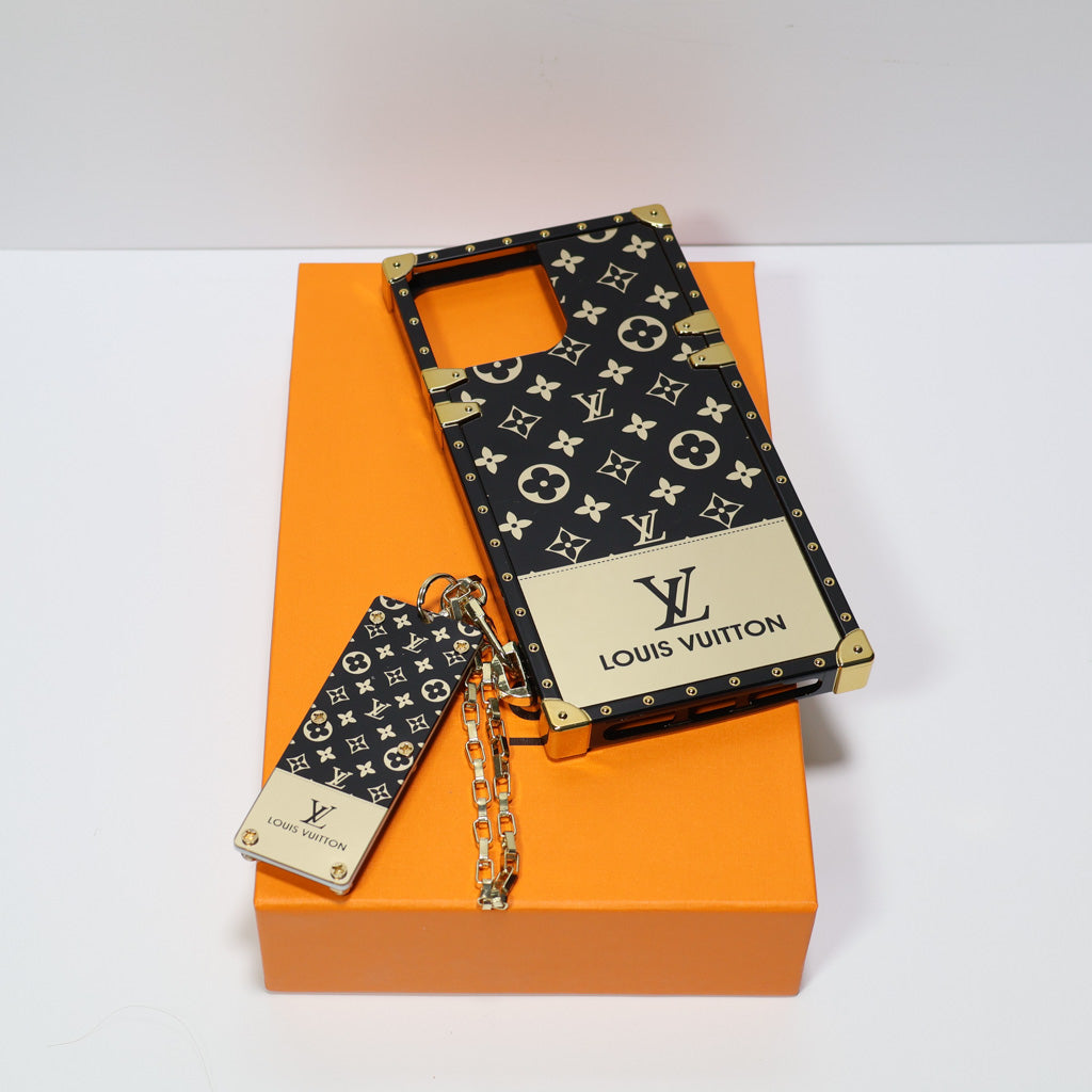 Reverse Monogram LV Eye Trunk iPhone Case