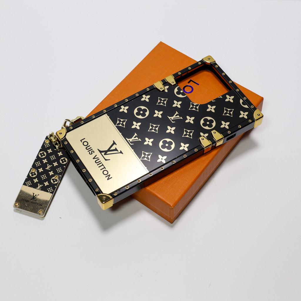 Reverse Monogram LV Eye Trunk iPhone Case