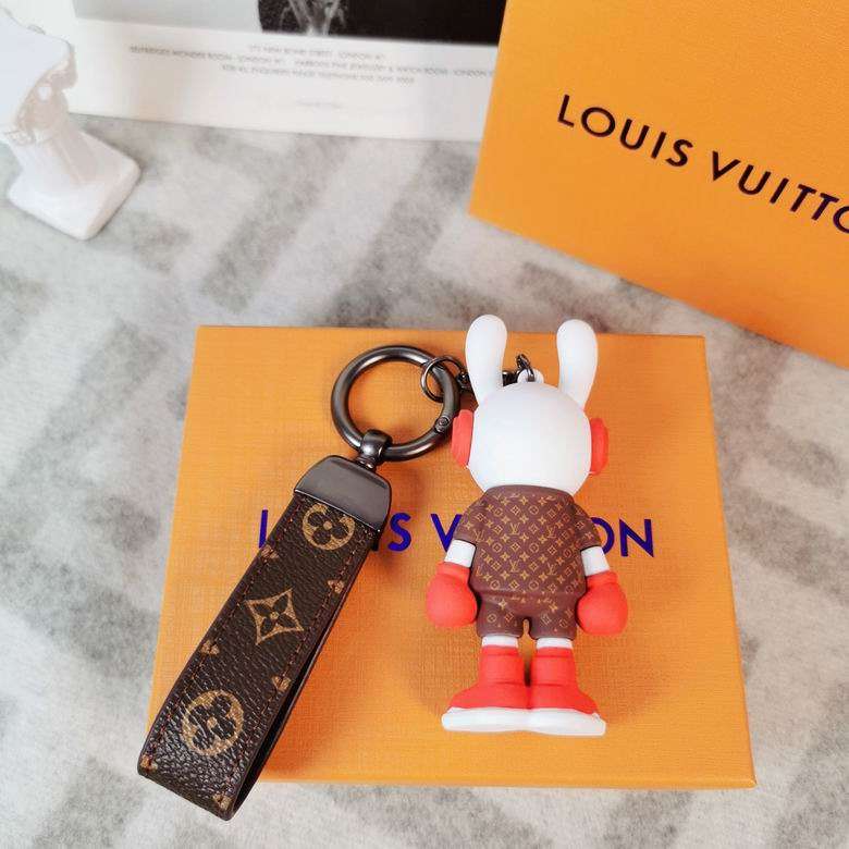 Louis Vuitton Bag Charm Keychain DJ Bunny Boxer