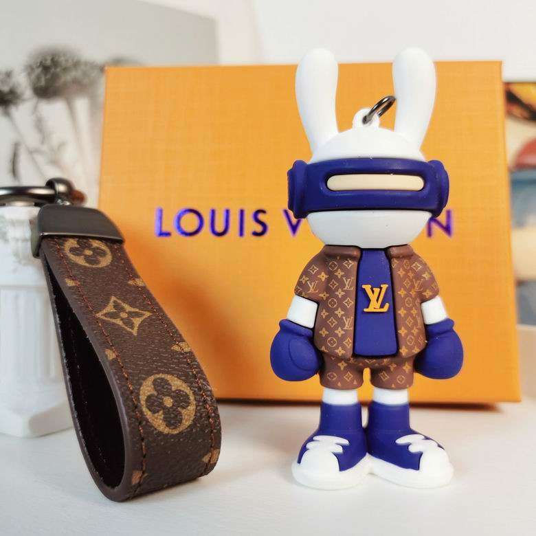 Louis Vuitton Bag Charm Keychain DJ Bunny Boxer
