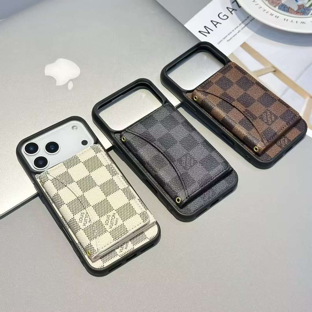 LV Style iPhone 17 Series Phone Case