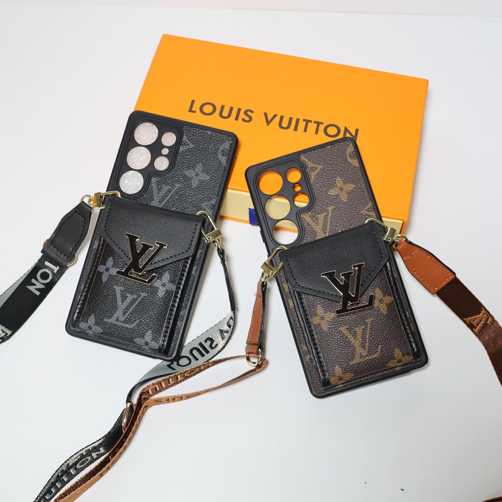 LV Samsung Galaxy Crossbody Phone Case for S2226 Ultra Plus