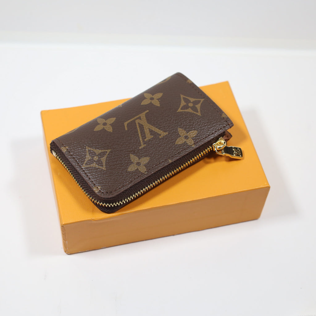 LV Monogram Key Pouch Mini Wallet