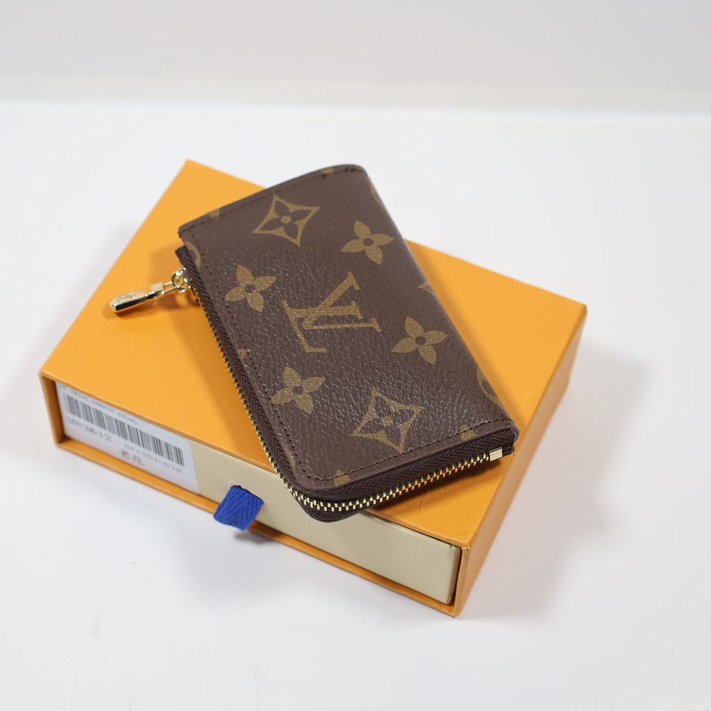 LV Monogram Key Pouch Mini Wallet
