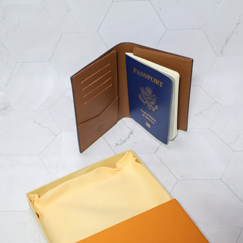 LV Passport Cover Monogram Canvas