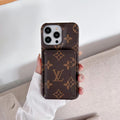 LV Wallet Card Phone Case for iPhone