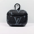Designer AirPods 23Pro Cases Black LV Monogram