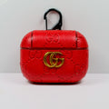 Designer AirPods 23Pro Case GG Red
