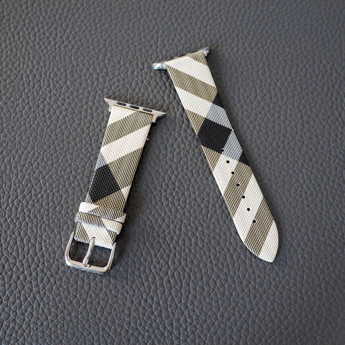 Burberry Design Watch Band Leather for Apple Watch
