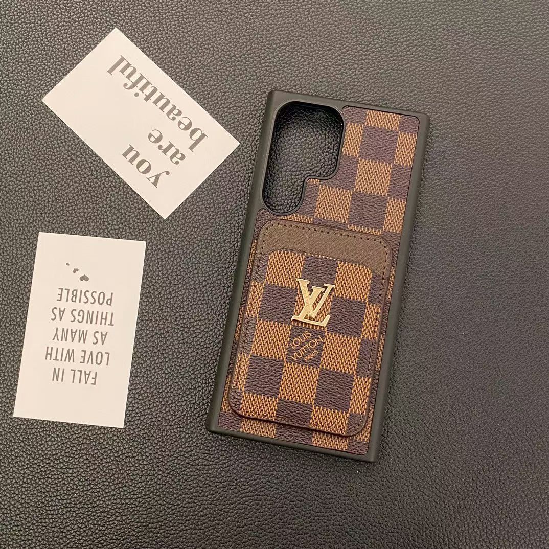 Louis Vuitton Phone Case Samsung S2226 Plus Ultra Card Slot