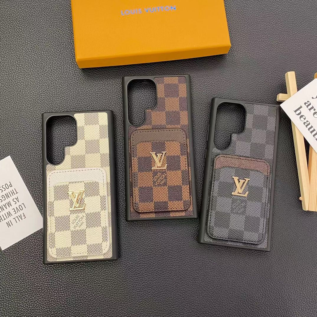 Louis Vuitton Phone Case Samsung S2226 Plus Ultra Card Slot
