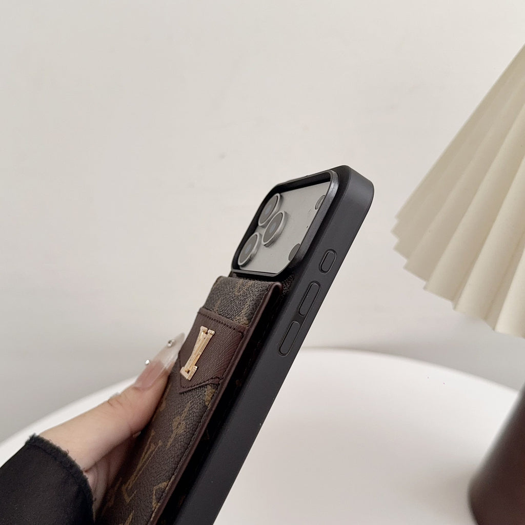Louis Vuitton Card Holder iPhone Case for 17 Series
