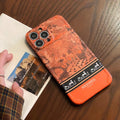 Hermes Design iPhone Case For 11 12 13 14 Pro Max Plus