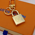 LV Bag Charm Key Chain Lock Design