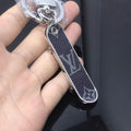 LV Designer Keychain Skateboard Style