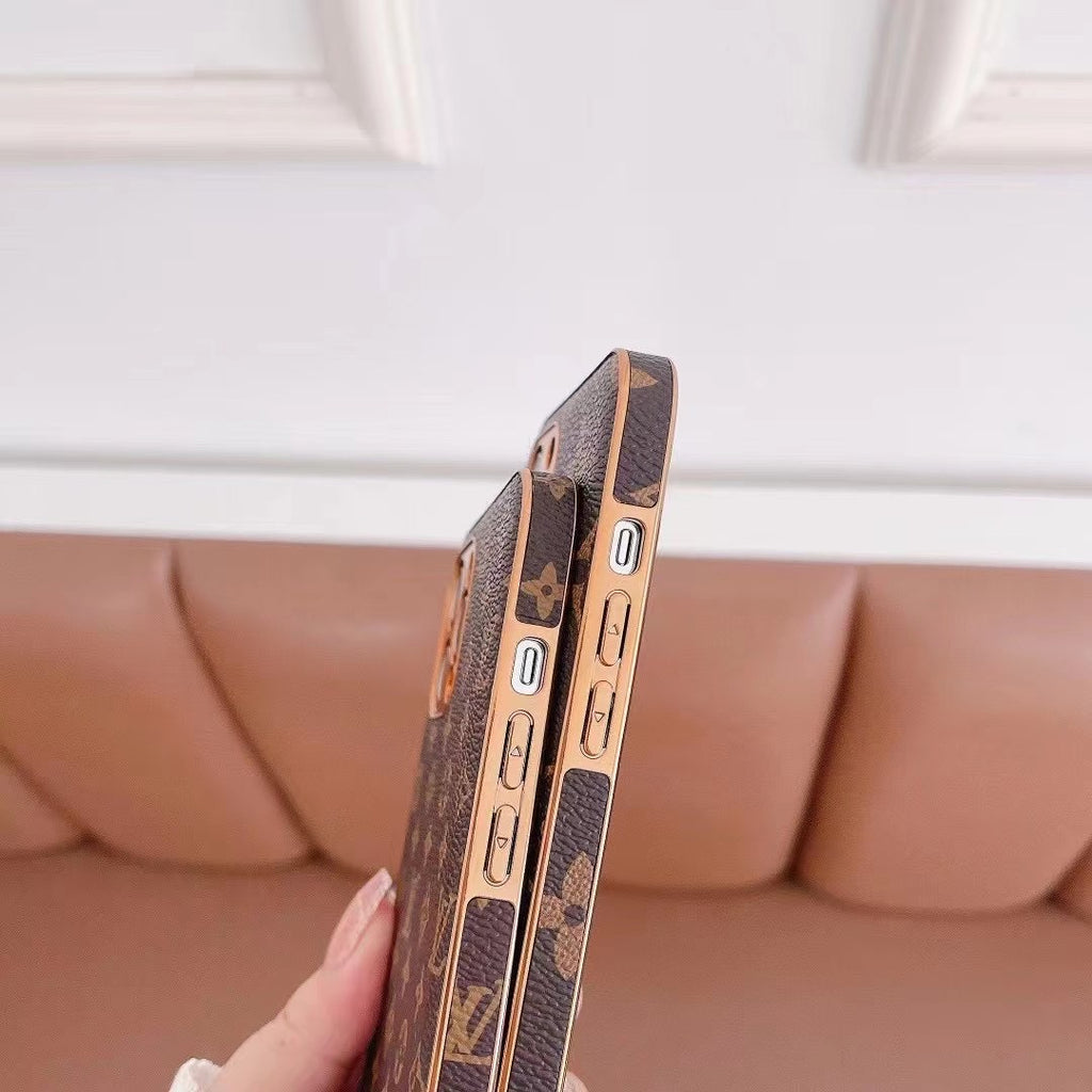 LV Brown Pattern Monogram iPhone Case For 1116 Series
