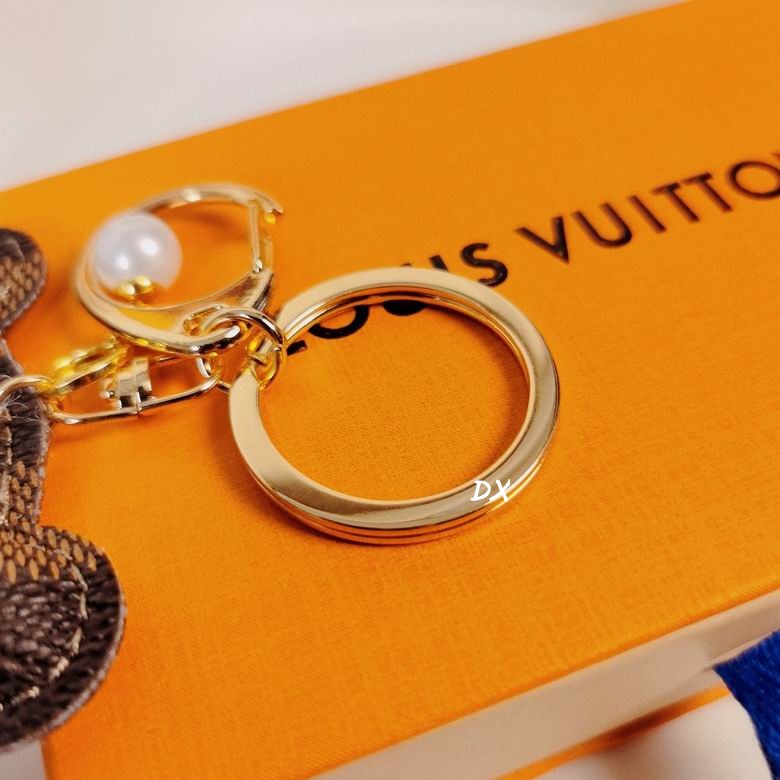 Bear LV KeyChain Bag Charm Decorative Accessory
