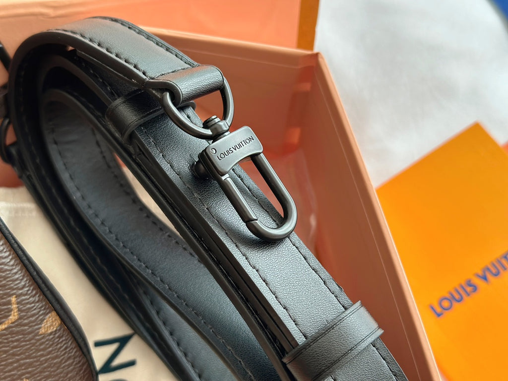 LV Phone Bag Crossbody Black Hardware