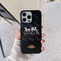 iPhone Coach Style Case for iPhone 12 13 14 15 16 Pro Max Plus
