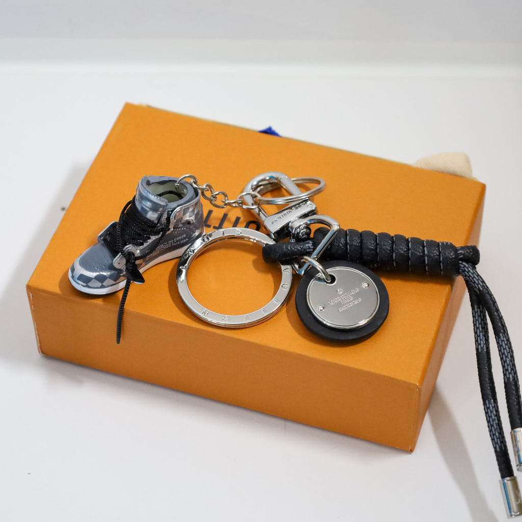 LV Black Sneaker Keychain