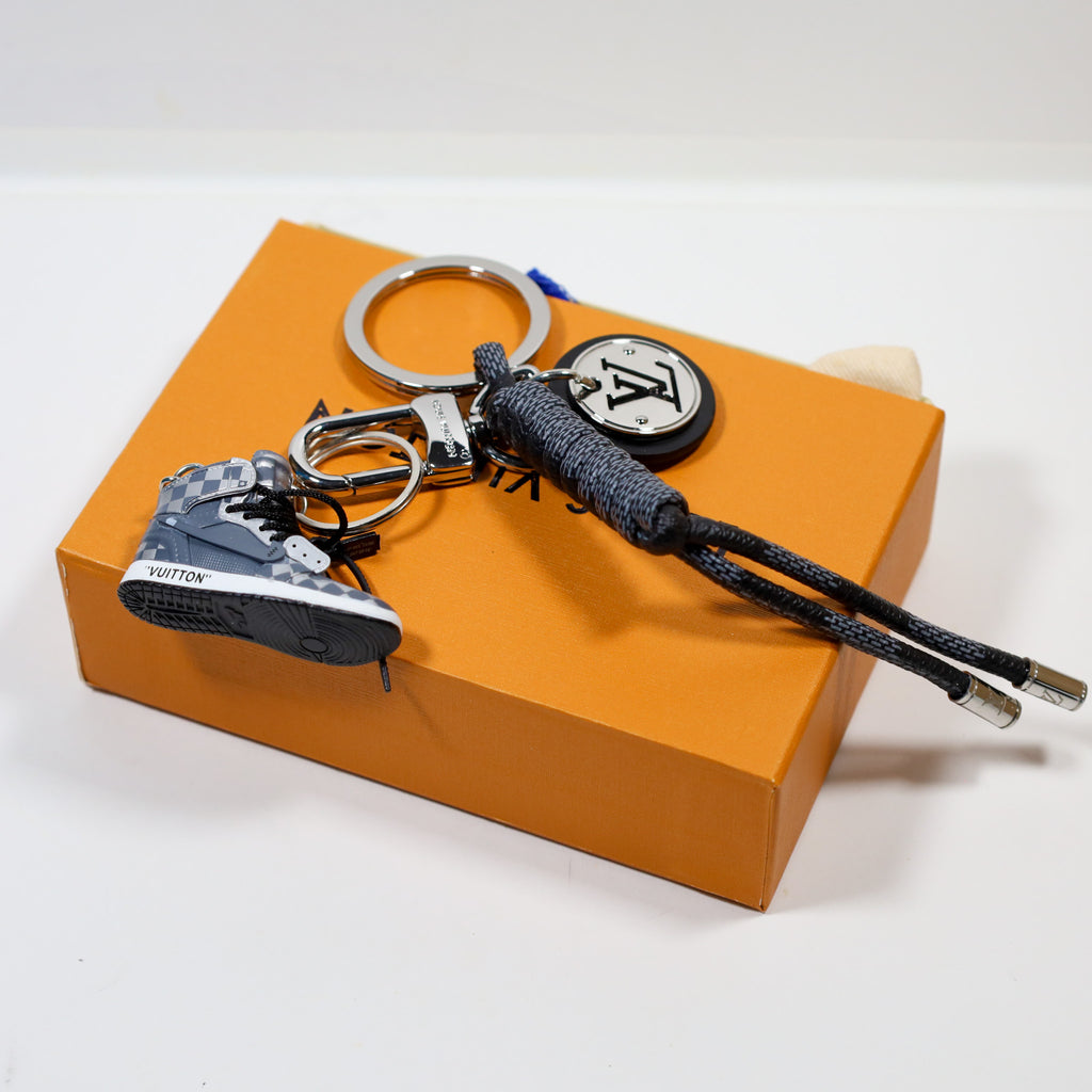 LV Black Sneaker Keychain